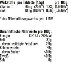 ApoLife Zink Lutschtabletten 20 Stk.