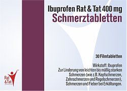 Ibuprofen Rat &Tat 400mg Schmerztabletten 30 Stk.