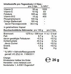 Nr. 19 ApoLife -  Konzentration und Merkfähigkeit