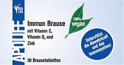 ApoLife Immun Brausetabletten mit Vit. C, Vit D und Zink