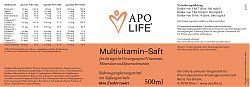 ApoLife Multivitaminsaft für Kinder