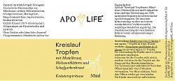 ApoLife Kreislauf Tropfen 50 ml