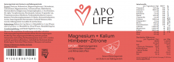 ApoLife Mineralstoffgetränk Himbeer-Zitrone Magnesium Kalium