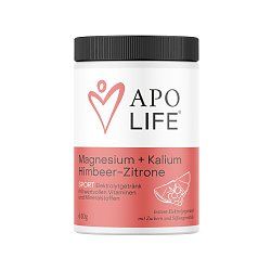 ApoLife Mineralstoffgetränk Himbeer-Zitrone Magnesium Kalium