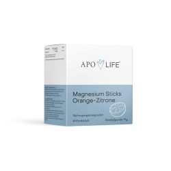 ApoLife Magnesium Sticks Orange  Zitrone 40Stk.